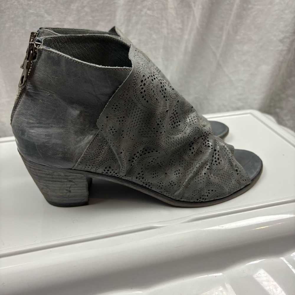 Juice Shoes Open Toe Block Heel Bootie 40 - Picture 4 of 11
